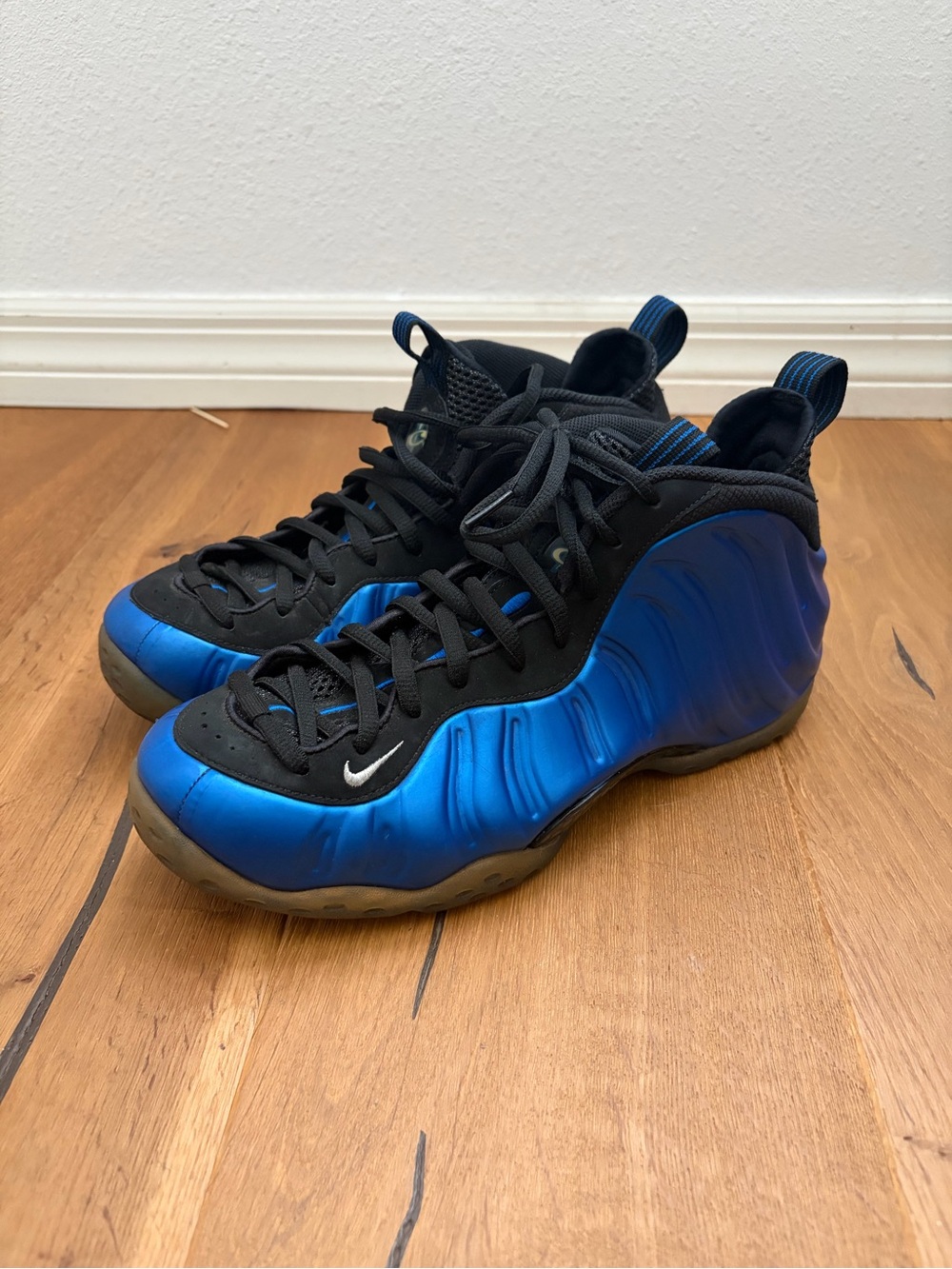 Nike Men’s Foamposite One Sneakers - Blue/Black